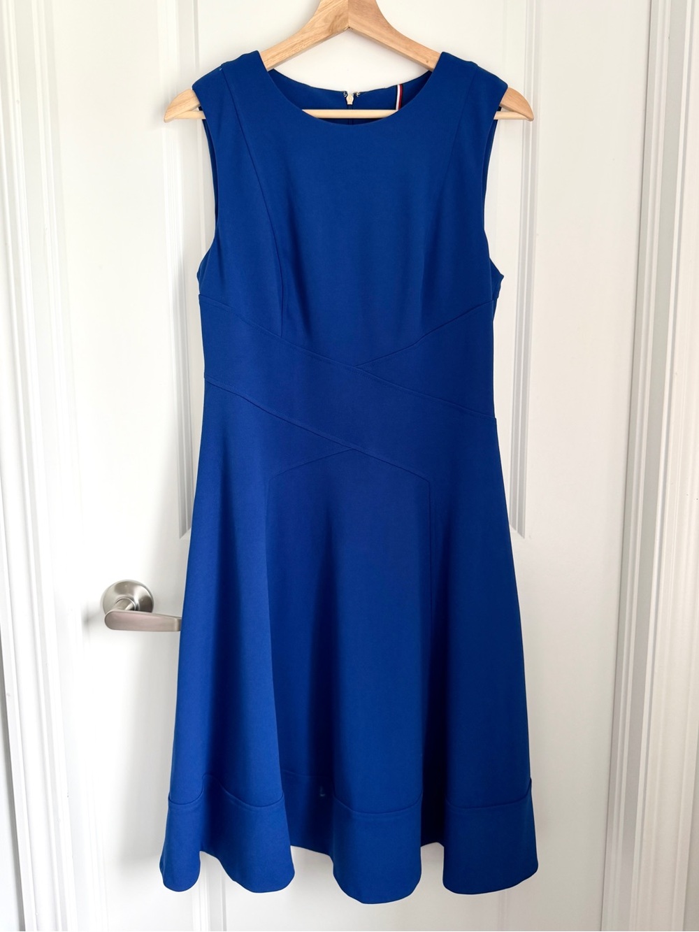 Royal Blue Fit & Flare Dress Size 8 / Tommy Hilfiger